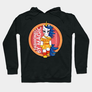 FASHIONed by Magic #1 Fashion Unicorn - Original Illustration Hoodie